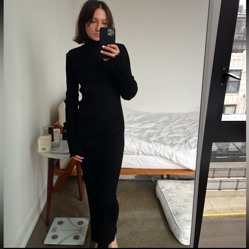 Cos ribbed dress